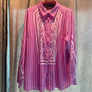 Bob Mackie Large Women’s Pink Blouse